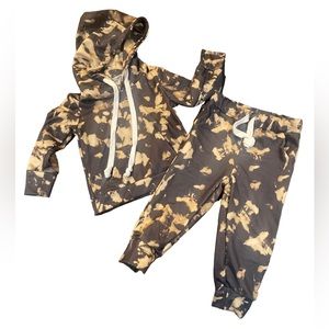 Bleached Jogger Outfit for Infants